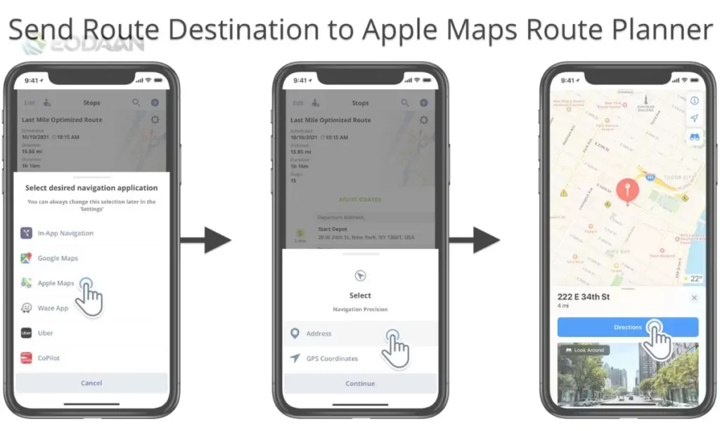 Navigate Me Home with the Apple Map App