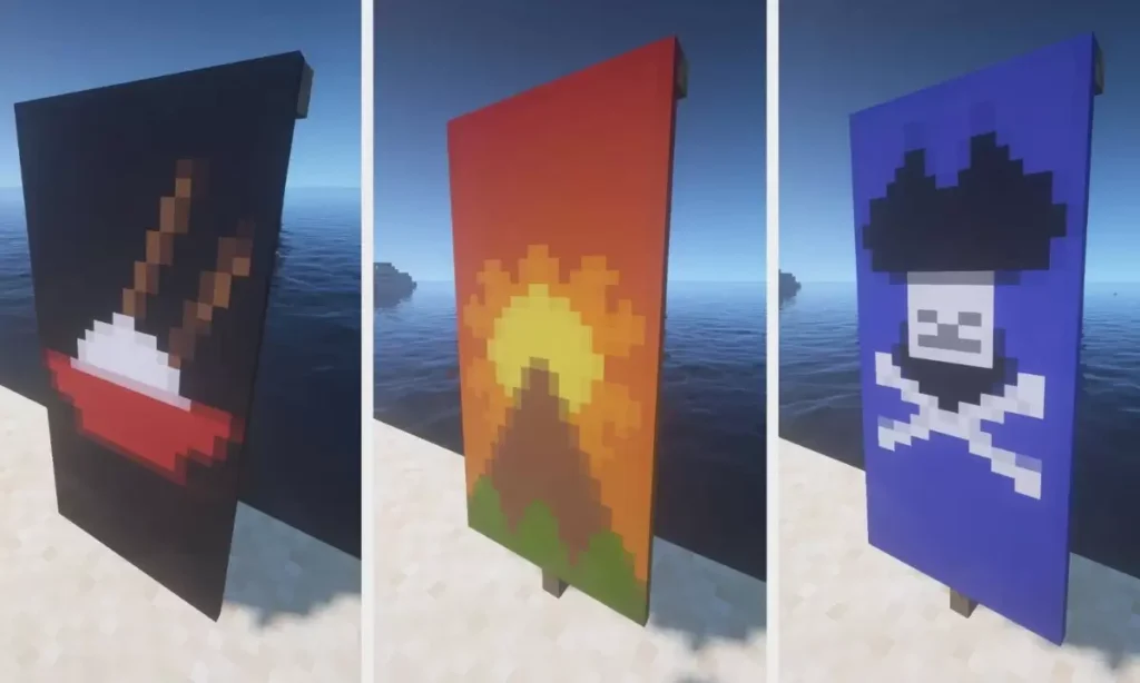 Using Minecraft Banners